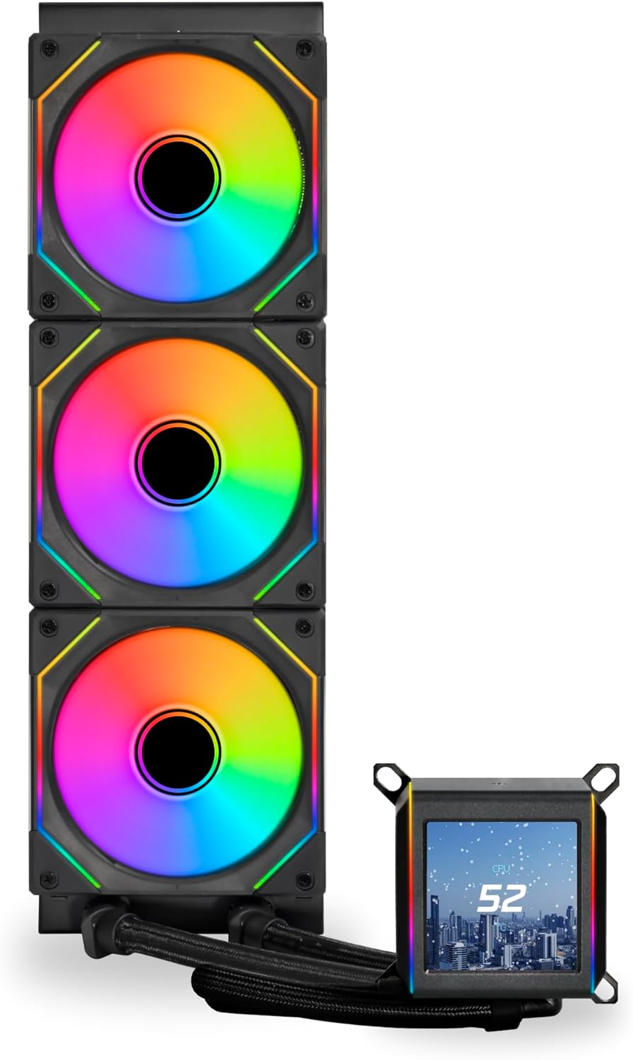 Lian Li Galahad  II LCD SL-INF 360mm AIO Liquid Cooler with IPS Screen