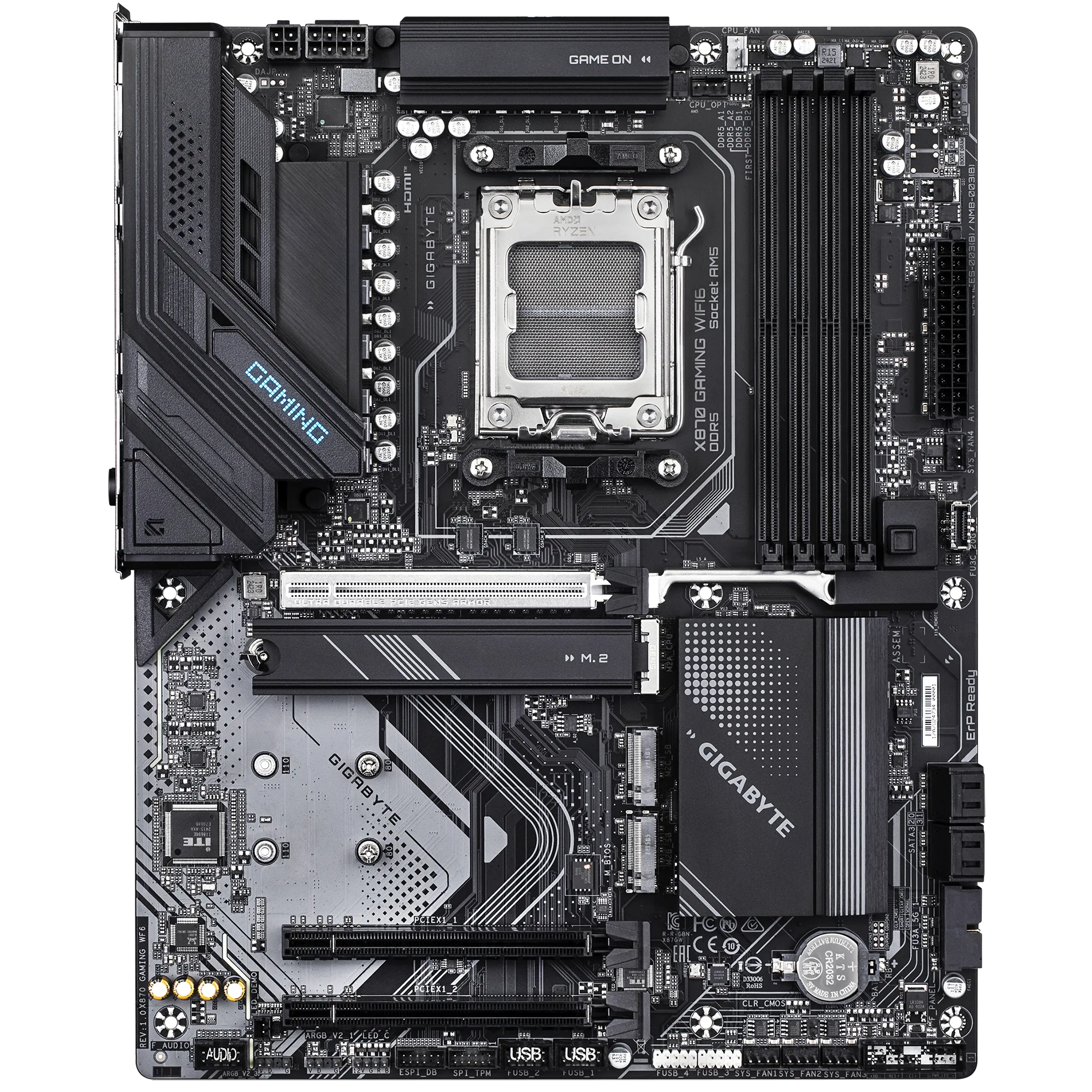 GIGABYTE X870 Gaming WIFI6 AMD AM5 