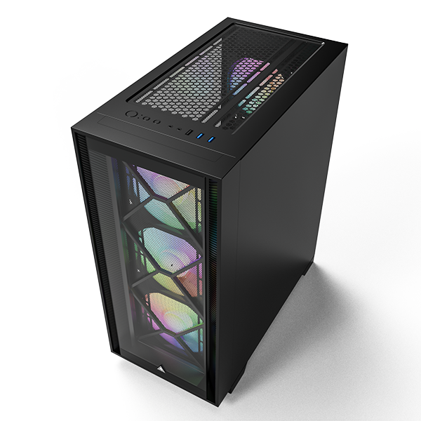 Montech AIR 1000 Premium ATX Mid-Tower Case - ARGB Fans Included