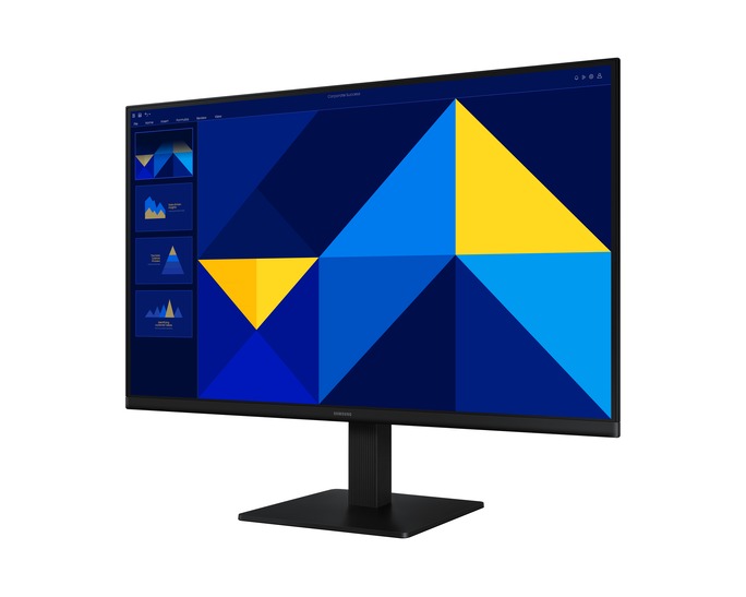 شاشة سامسونج Essential Monitor S3 S30GD - حجم 27 بوصة، دقة (1080×1920) FHD، معدل تحديث 100Hz، زمن استجابة 5ms، لوحة IPS
