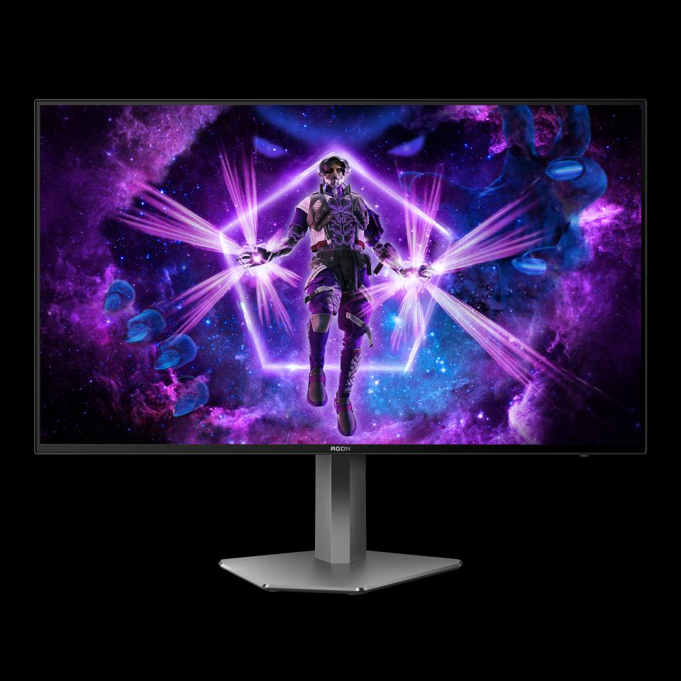 شاشة الألعاب AOC Agon PRO AG276QZD - حجم 27 بوصة، دقة QHD (2560x1440)، معدل تحديث 240Hz، زمن استجابة 0.03ms، لوحة OLED