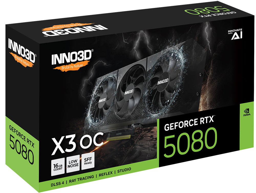 INNO3D GeForce RTX™ 5080 X3 Graphics card