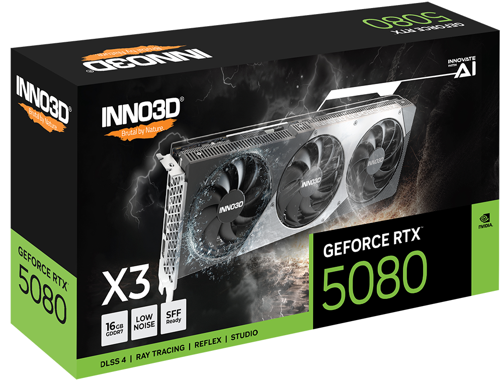INNO3D GeForce RTX™ 5080 X3 Graphics card