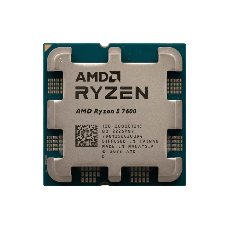 AMD Ryzen™ 5 7600 3.8GHz - 6-Cores -12 Threads - Tray