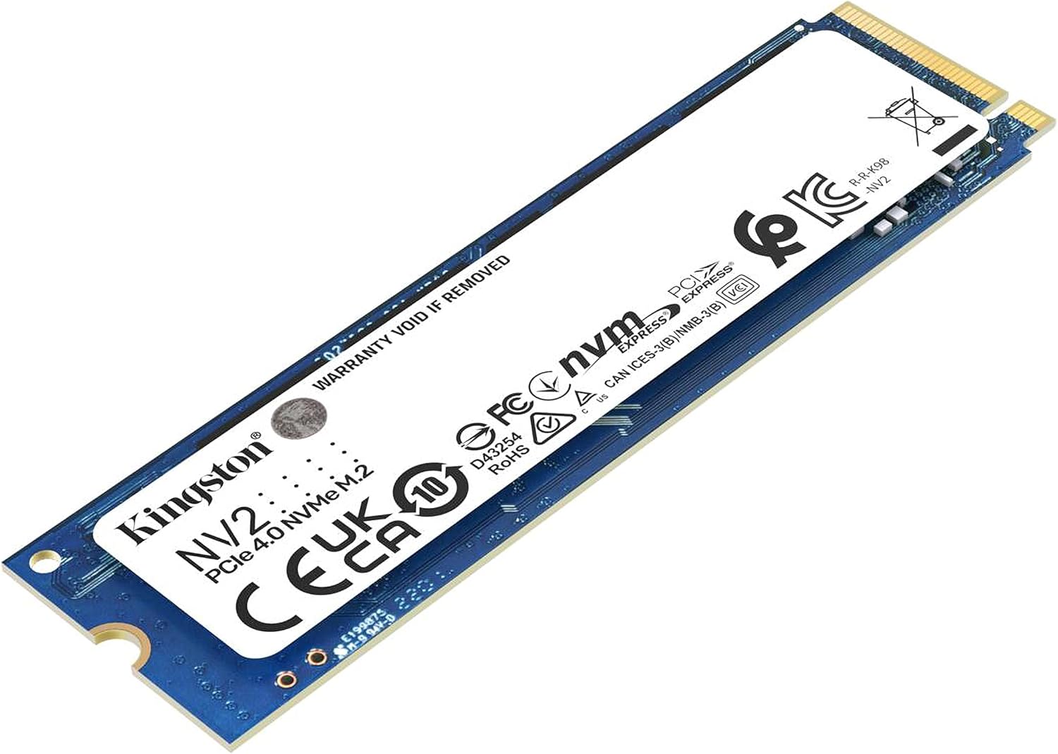 Kingston NV2 M.2 2280 PCIe 4.0 NVMe SSD